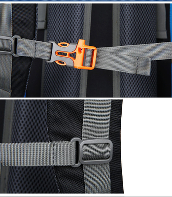 Ba lô leo núi không thấm nước Ransel Ba lô Polyester 70 lít Ba lô ISO