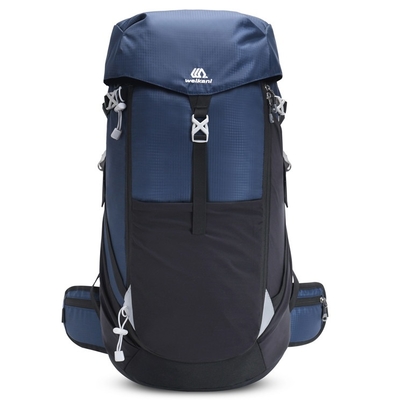 Ba lô chống thấm nước ngoài trời 50L ODM Ba lô cắm trại siêu nhẹ Nylon