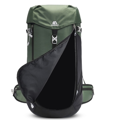 Ba lô chống thấm nước ngoài trời 50L ODM Ba lô cắm trại siêu nhẹ Nylon