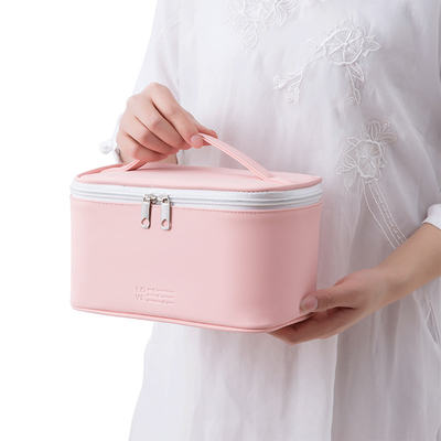 Túi mỹ phẩm treo PU di động dành cho nữ Túi đựng đồ vệ sinh treo không thấm nước dễ thương