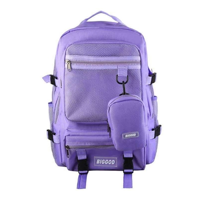 Red BSCI Business Back Packs Thông thường Ba lô du lịch Oxford dung tích lớn