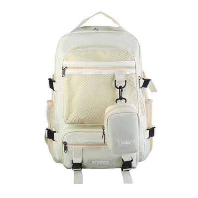 Red BSCI Business Back Packs Thông thường Ba lô du lịch Oxford dung tích lớn