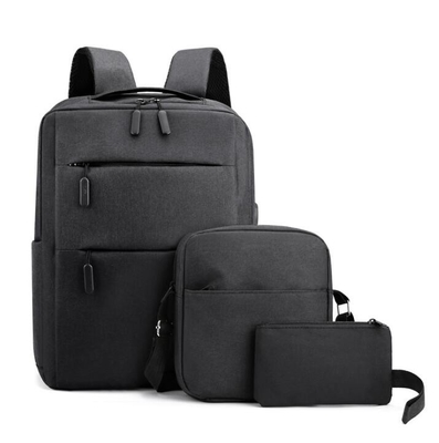 ODM Polyester Men'S Ba lô Bộ Ba lô Máy tính xách tay Màu xanh Hải quân chống thấm nước