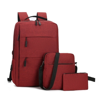 Nam Doanh nhân Back Pack Set Trường học Phổ biến 3 Bộ Ba lô 42 * 30 * 12cm