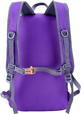 Ba lô đi bộ đường dài có thể gập lại BSCI màu đỏ 35L Thiết bị leo núi Ba lô chống thấm nước