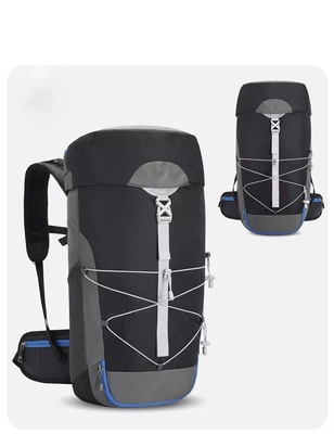 Balo đi bộ đường dài không thấm nước ODM Nylon 40L Balo thiết bị leo núi ngoài trời