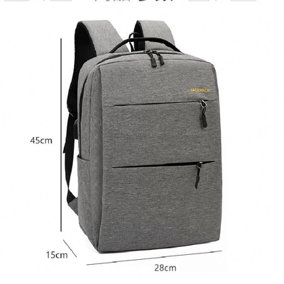 Bộ ba lô sạc USB 1,47 inch Bộ 3 trong 1 Túi đựng máy tính Oxford chống thấm nước