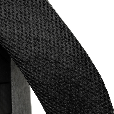 Ba lô máy tính xách tay chống nước nylon xám có bộ sạc 1,37 ft BSCI