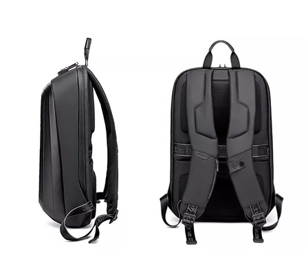 Balo công sở chống nước EVA Hard Case với cổng sạc USB Polyester