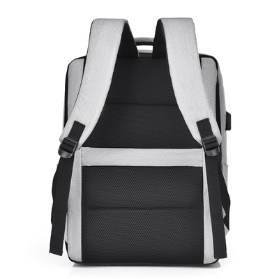 Balo máy tính xách tay kinh doanh màu xám 11,8 inch Balo máy tính xách tay nhẹ nylon