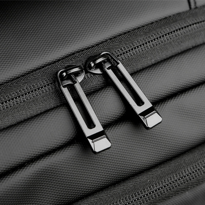 Balo máy tính xách tay chống nước cho nam 17,3 inch BSCI Balo máy tính xách tay Nylon đen
