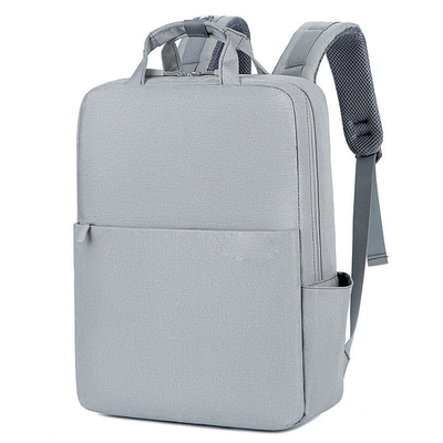 41cm Sinh viên Lap Top Ruck Sack Màu đen Ba lô Du lịch Ba lô Có USB Ngoài trời