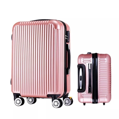Bộ hành lý du lịch PC Polycarbonate gồm 3 món Bề mặt sáng bóng Vali nữ Hardside Xe đẩy