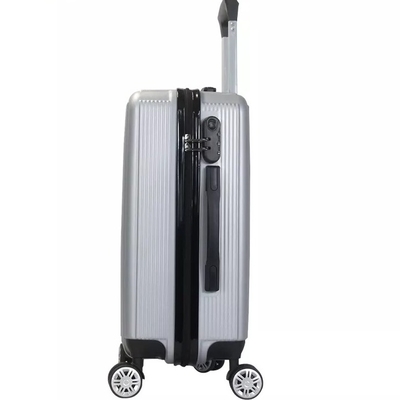 Xe đẩy nhôm PP Bộ hành lý du lịch Vali trên bánh xe Vỏ cứng chống nước 20 inch