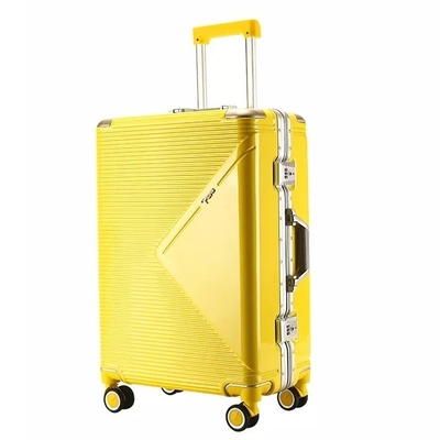 20 '' Hành lý du lịch không thấm nước Quy mô trọng lượng Xe đẩy du lịch cứng tùy chỉnh Vali Xử lý Vỏ PC