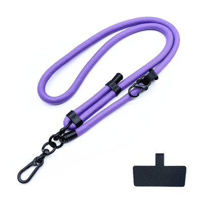 Móc chìa khóa sang trọng mới Universal PPM Cord Rope Silicon Phone Sling Lanyard