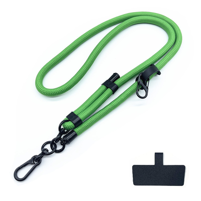 Móc chìa khóa sang trọng mới Universal PPM Cord Rope Silicon Phone Sling Lanyard