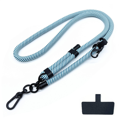 Móc chìa khóa sang trọng mới Universal PPM Cord Rope Silicon Phone Sling Lanyard