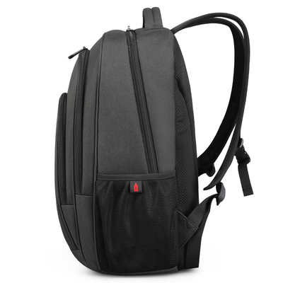 Ba lô máy tính xách tay du lịch bền bỉ 15,6 inch USB chống sốc