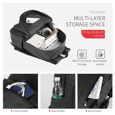 Ba lô máy tính xách tay du lịch 600D Polyester Túi du lịch thiết kế Machila nhẹ tùy chỉnh