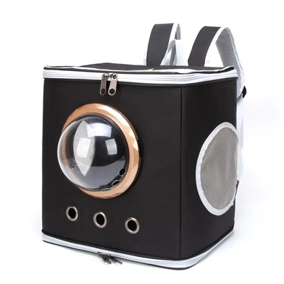 Ba lô cho thú cưng thoáng khí Cat Kitten Dog Backpack Phi hành gia Capsule Window Backpack