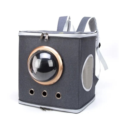 Ba lô cho thú cưng thoáng khí Cat Kitten Dog Backpack Phi hành gia Capsule Window Backpack